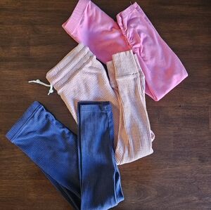 Old Navy Kids' Leggings in Pink, Blue, and Light Pink